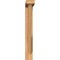 Ekena Millwork Traditional Block Smooth Bracket w/ Offset Brace, Western Red Cedar, 3 1/2"W x 22"D x 26"H BKT0402X22X26TRA05SWR - alternate 4